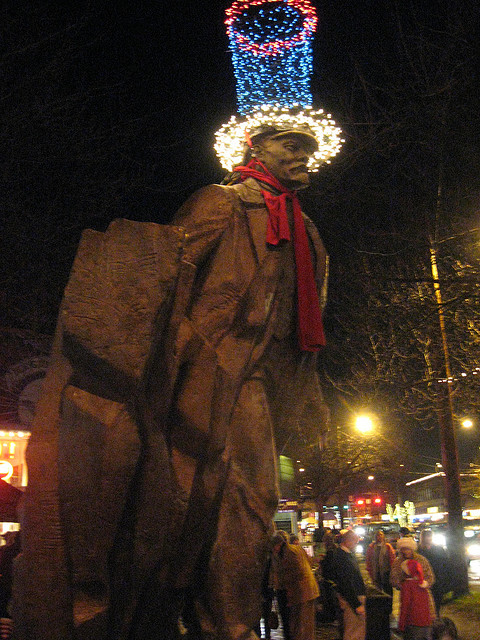 Ленин в шляпе